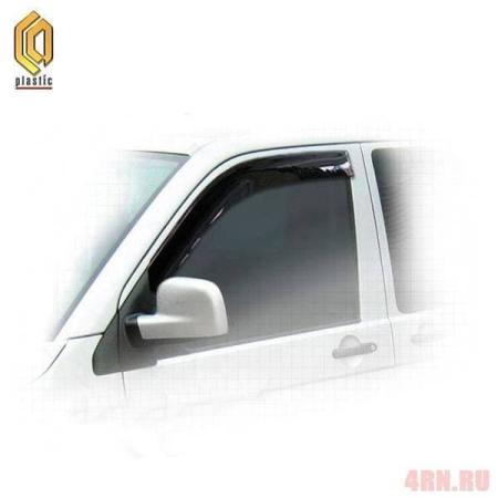 Дефлекторы окон CA Plastic Classic полупрозрачные для Volkswagen Caravelle (2003-2009) № 2010030304946