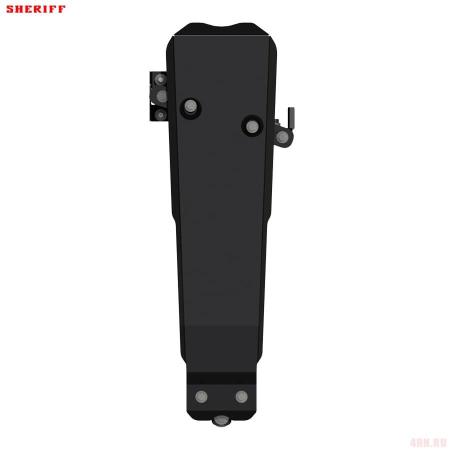 Защита редуктора для Audi Q7 (2018-2025) № 02.4316