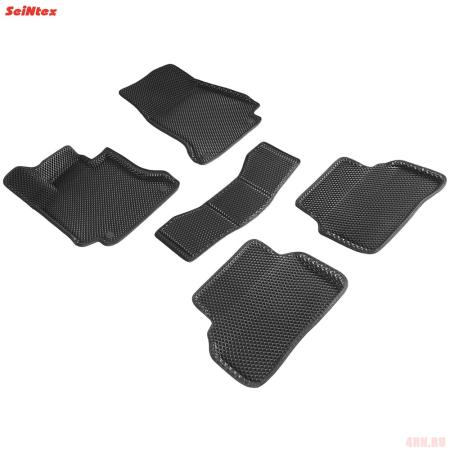 Коврики салона Eva 3D "ромб" для Mercedes C-Сlass (W205) (2014-2025) № 95315