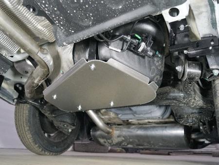 Защита топливного бака для Geely Coolray (2020-2025) № ZKTCC00435