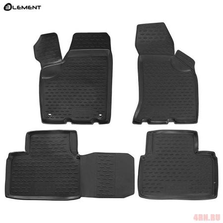 Коврики салона Element для Lada (ВАЗ) Priora Coupe (2010-2018) № NLC.52.22.210k