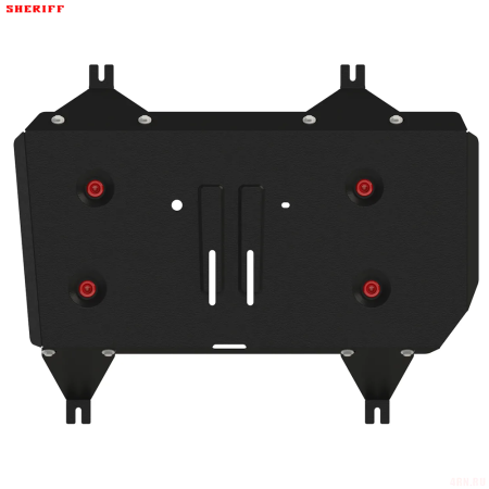 Защита топливного бака для Haval Dargo (2022-2025) № 39.5163