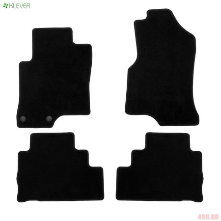 Коврики салона Klever текстильные Econom для Chevrolet Captiva (2006-2011) № KLEVER01080701200k