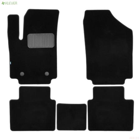 Коврики салона текстильные Premium для Evolute i-Joy (2022-2025) 5 шт. № KLEVER0512100222110kh