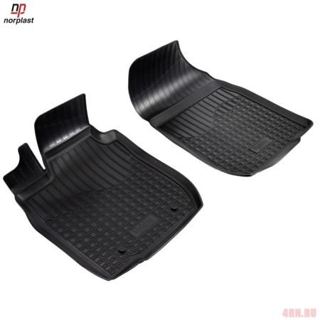 Коврики салона Norplast передние для Lada (ВАЗ) Largus универсал (2012-2025) (5 мест) № NPA10-C94-552