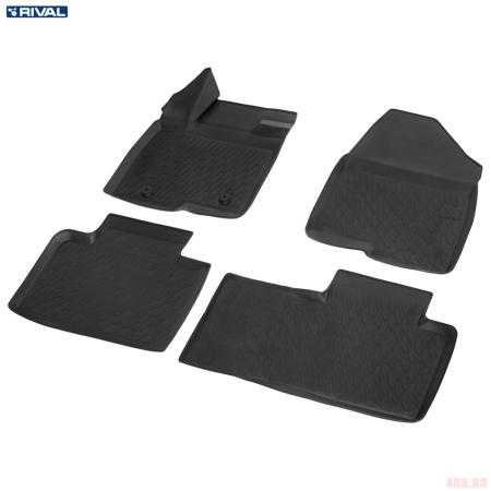 Коврики салона для Baic X55 (2022-2025) № 10404001