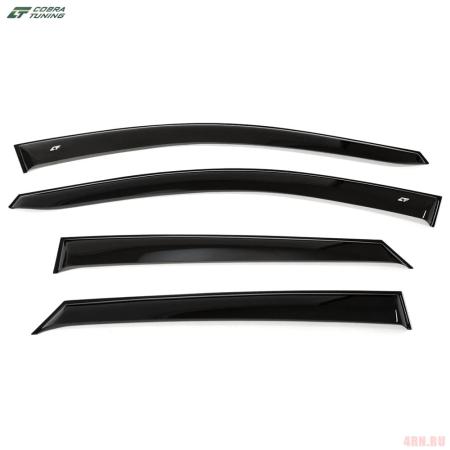 Дефлекторы боковых окон Cobra для Hyundai ix35 (2010-2015) широкие № HE22010