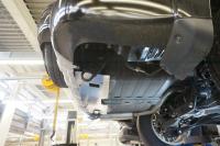 Защита заднего бампера для Mitsubishi Pajero 4 (2006-2016)№ 14.12ABC