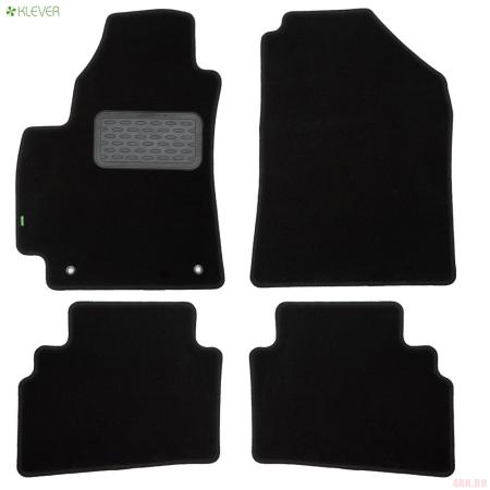 Коврики салона Klever текстильные Standard для Kia Seltos (2020-2025) 2WD/4WD № KVR02.025.065.01210kh