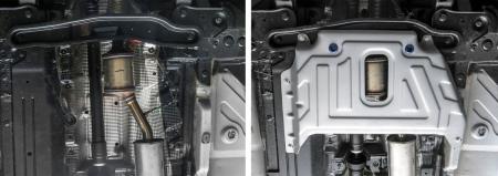 Защита кислородного датчика для Renault Kaptur 4WD (2016-2023) № 333.4725.2