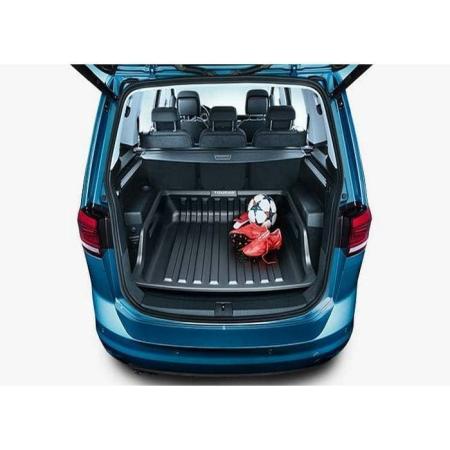 Коврик багажника оригинальный для Volkswagen Touran MQB 5 мест (2015-2025) № 5QA061162