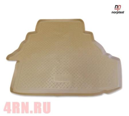 Коврик в багажник Norplast бежевый для Toyota Camry седан (2006-2011) № NPL-P-88-09-B