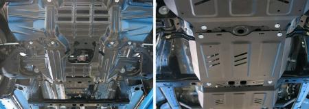 Защита КПП для Toyota Fortuner 4WD (2015-2025) № 222.5711.1