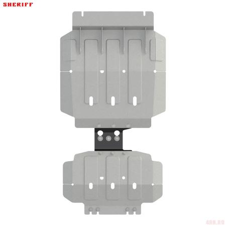 Защита КПП для Chevrolet Silverado (2019-2025) № 04.4369