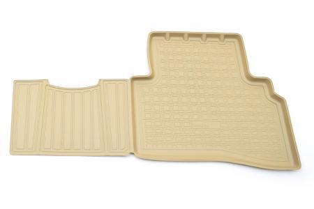 Коврики салона Norplast 3D бежевые для Kia Sportage (2016-2021) № NPA11-C43-525-B