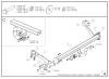 Фаркоп Galia для Peugeot Partner Tepee (кол. база 4680мм) (2008-2012) № C062A