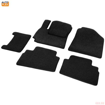 Коврики салона текстильные Lux для Kia Seltos (2020-2025) цвет графит № 5280301
