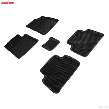 Коврики салона Eva 3D "ромб" для Kia Sorento 5 мест (2020-2025) № 95484