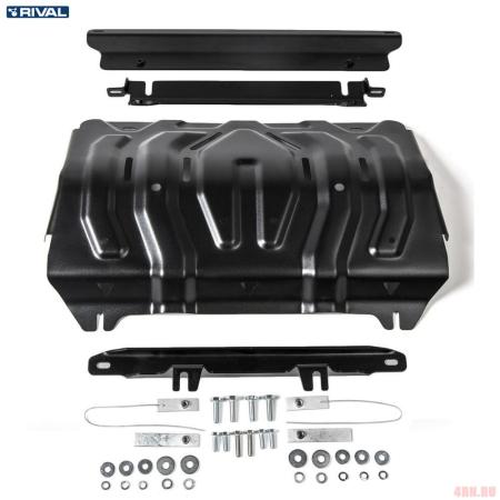 Защита радиатора для Mitsubishi L200 (2018-2023) № 222.4046.2