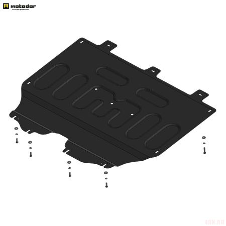 Защита картера и КПП для DongFeng Shine Max (2022-2025) № 78602