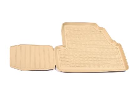 Коврики салона Norplast бежевые для Opel Mokka (2012-2019) № NPA11-C63-580-B