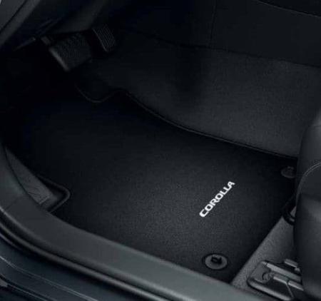 Коврики салона текстильные оригинальные для Toyota Corolla (2019-2025) № PW210-02032