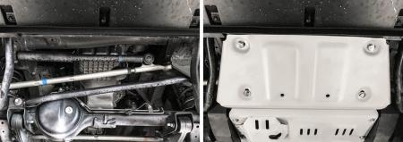 Защита рулевых тяг для Suzuki Jimny (2019-2025) № 333.5527.1