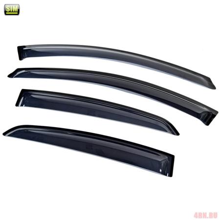 Дефлекторы боковых окон для Lada (ВАЗ) Vesta (2015-2025) № SVAZVE1532