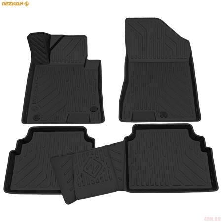 Коврики салона Rezkon для Hyundai Sonata (2020-2025) № 0520055300