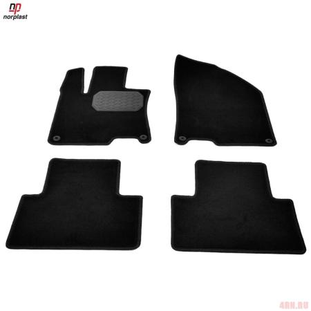 Коврики салона текстильные Norplast для Geely Coolray (2020-2025) № NPA10-VTe240-570