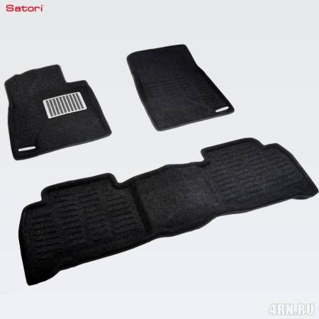 Коврики салона Pradar 3D текстильные для Mitsubishi ASX (2010-2016) № SI 07-00205