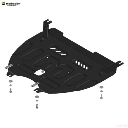 Защита картера и КПП для Honda ZR-V (2023-2025) 2WD № 70806