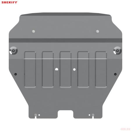 Защита картера и КПП для Volkswagen Transporter T6 (2015-2025) № 26.3597