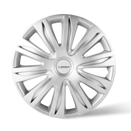 Колпаки колесные MICHELIN 13", "42 Нардо", серебристые, 4 шт. № 300253