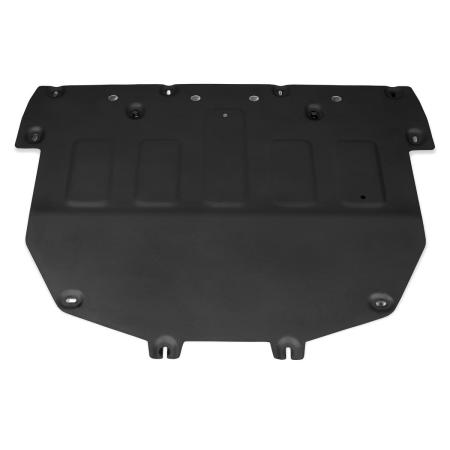 Защита двигателя и КПП для Land Rover Discovery Sport (2019-2025) без крепежа, черная № 3.3132.1