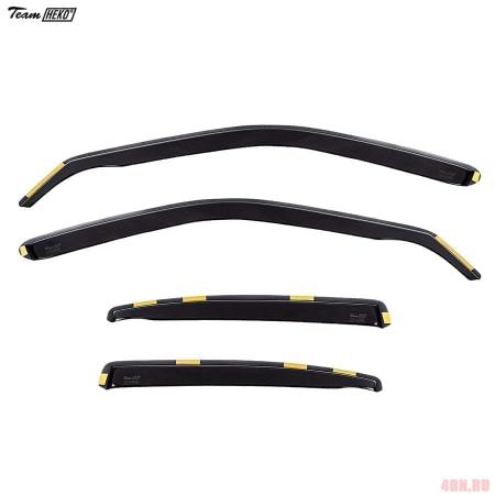 Дефлекторы боковых окон Heko для Skoda Octavia Tour (1998-2010) № 28313