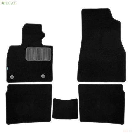 Коврики салона текстильные Premium для Hongqi HS5 (2019-2024) 5 шт. № KLEVER0311600622110kh