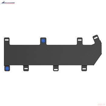 Защита топливных и тормозных трубок для MG 5 (2020-2025) AMT FWD № NLZ.111.01.830