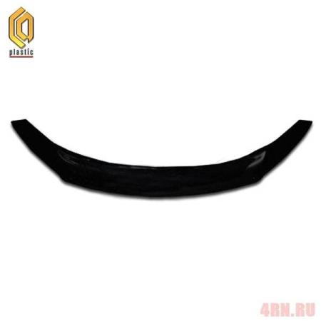 Дефлектор капота CA Plastic Classic черный для Volkswagen Tiguan (2008-2012) № 2010010103309