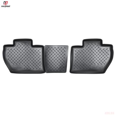 Коврики салона задние для Peugeot Partner Tepee (B9) (2008-2018) № NPL-Po-64-58-4