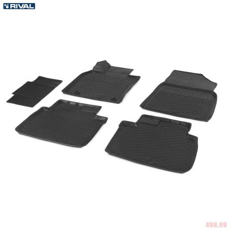 Коврик салона Rival для Toyota Camry (2018-2024) № 15701005