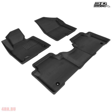 Коврики салона Sotra Liner 3D Lux для Hyundai Santa Fe (2012-2018) № STR74-00225