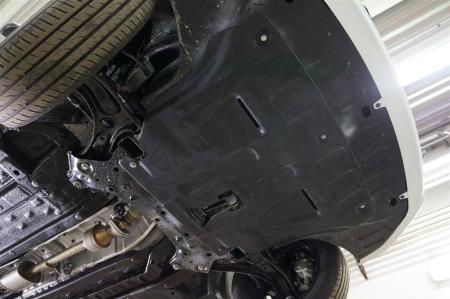 Защита двигателя и КПП для Kia Rio седан, хэтчбек (вкл. X-Line) (2017-2023) № 10.22k