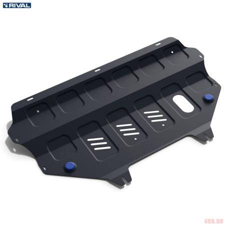 Защита двигателя и КПП для Peugeot Partner Tepee (2008-2018) № 222.4307.1