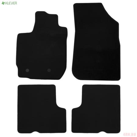 Текстильные коврики салона Econom для Renault Duster (2021-2025) № KVR01.041.052.01200k