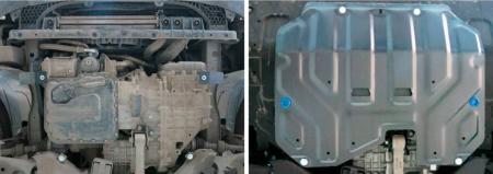 Защита двигателя и КПП для Hyundai ix35 (2010-2015) увеличенная № 333.2323.2