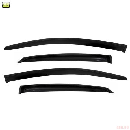 Дефлекторы боковых окон для Kia Cerato (2018-2025) № SKICER1832
