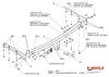 Фаркоп Imiola для Chrysler Grand Voyager LWB STOWn GO (2005-2008) № CH.022