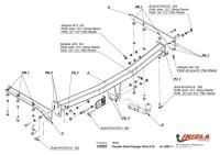 Фаркоп Imiola для Chrysler Grand Voyager LWB STOWn GO (2005-2008) № CH.022
