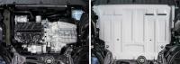 Защита картера и КПП для Skoda Karoq (2020-2025) № AM333.5127.1